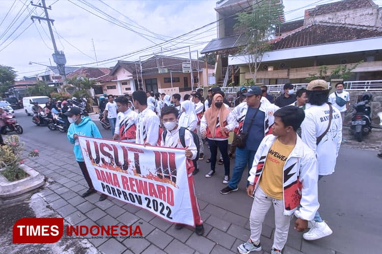 Geruduk Kantor KONI Banyuwangi, Puluhan Atlet Nagih Janji