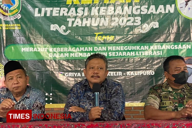Kemah Literasi Kebangsaan Tumbuhkan Jiwa Nasionalis Pemuda Banyuwangi