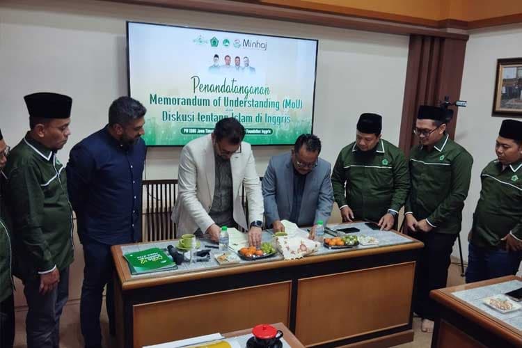 ISNU Jatim dan Minhaj Welfare Foundation Inggris Jajaki Kerja sama Dakwah dan Pendidikan