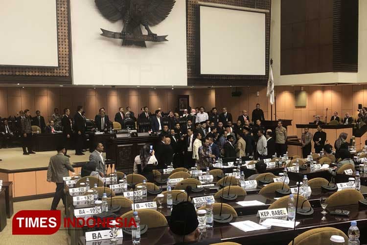 Rapat Paripurna DPD RI Diwarnai Kericuhan, LaNyalla Disebut Otoriter