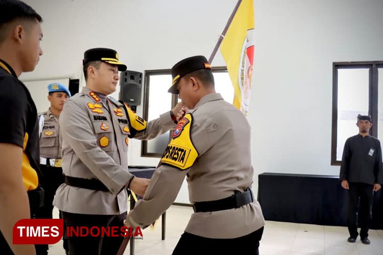 Majukan Potensi Olahraga, Kapolresta Banyuwangi Kukuhkan Pengurus Komite Olahraga Polri