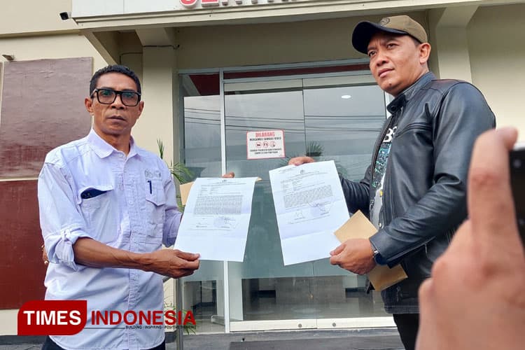 Merasa Difitnah Saksi Ali-Ali, Ketua Bawaslu Kabupaten Banyuwangi Lapor Polisi