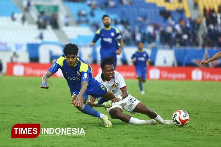 Gol Juru Selamat Pemain Pengganti, Arema FC Tundukkan Persik Kediri Secara Dramatis