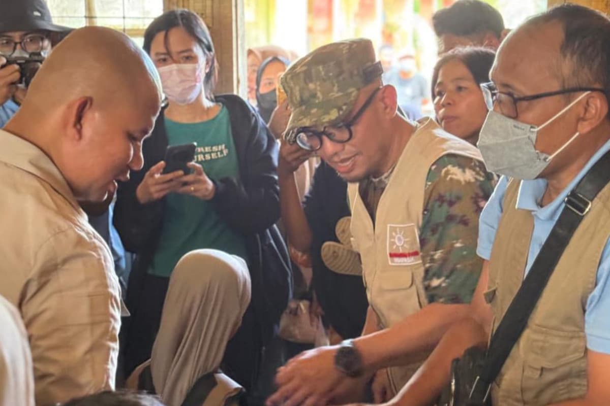 Wamenhaj Bersama Matahari Pagi Indonesia Bantu Warga Terdampak Banjir di Aceh Tamiang