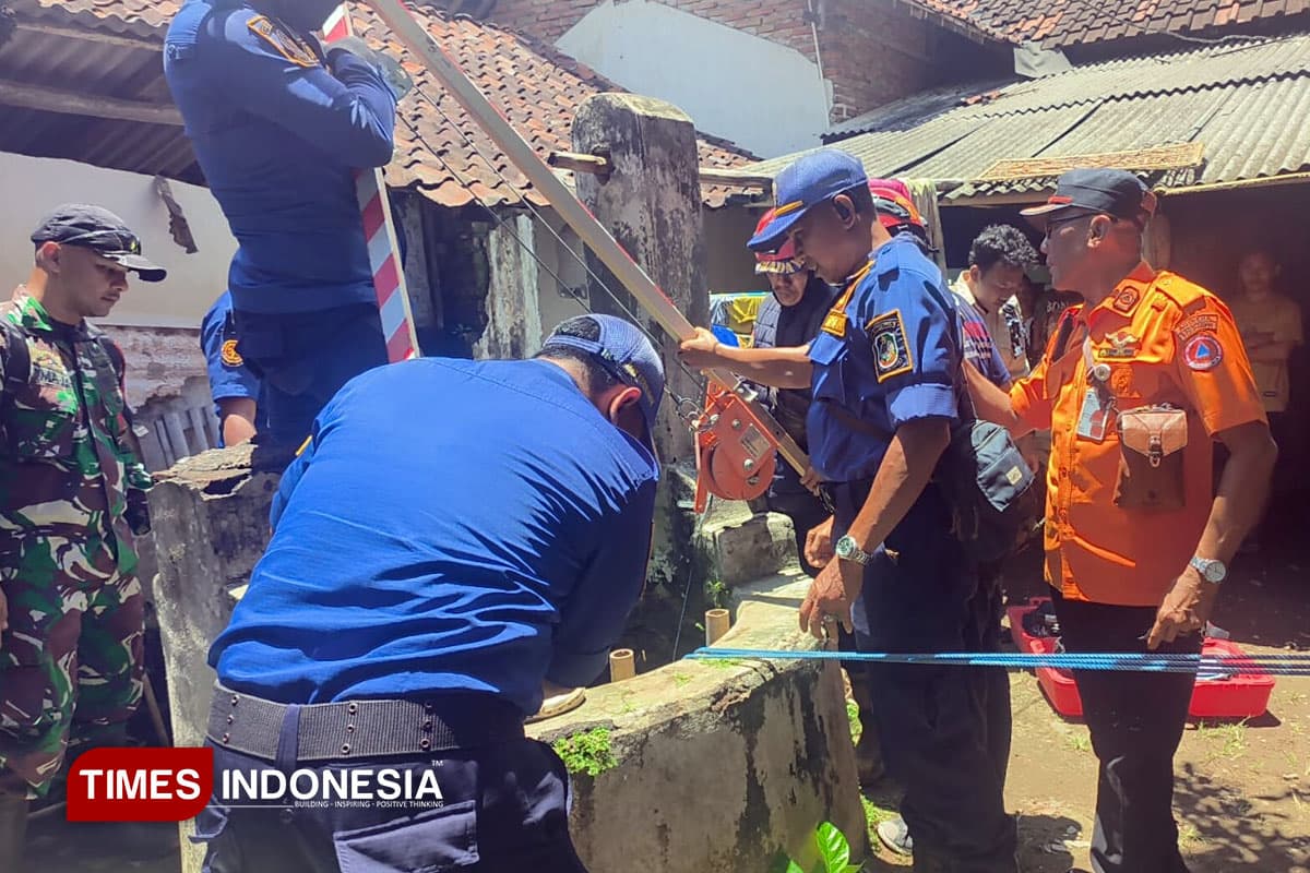 Pria Lansia Tewas Terjatuh ke Sumur di Rogojampi Banyuwangi