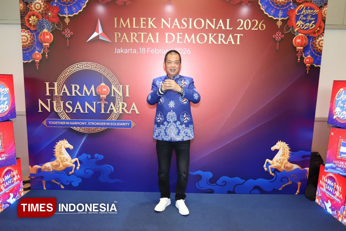 Hadiri Imlek Nasional DPP Partai Demokrat, Michael : Semoga Indonesia Makin Maju dan Rakyat Sejahtera