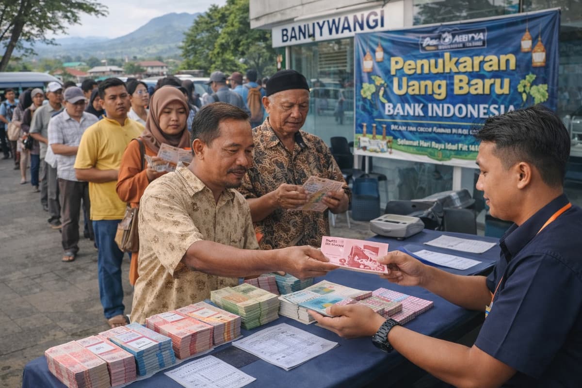 Jadwal, Lokasi, dan Tata Cara Tukar Uang di Banyuwangi 2026