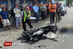 Gagal Salip dari Kiri, Pelajar 18 Tahun Tewas Terlindas Truk di Rogojampi Banyuwangi