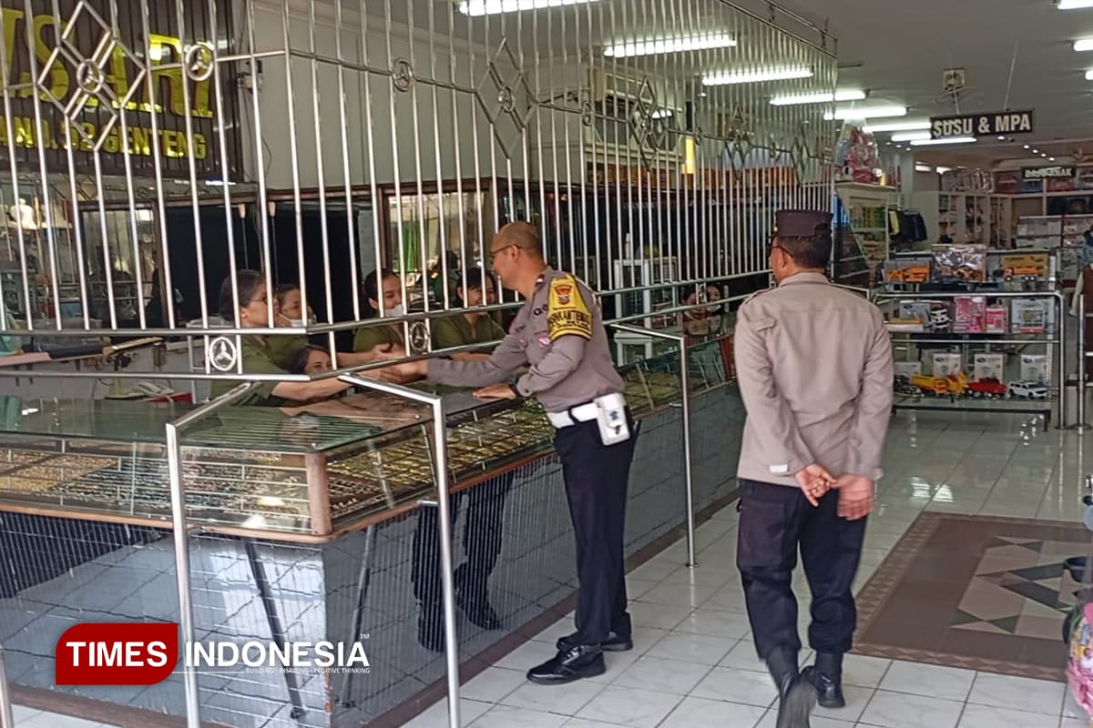 Tekan Kriminalitas Jelang Lebaran, Polisi di Banyuwangi Gencar Patroli