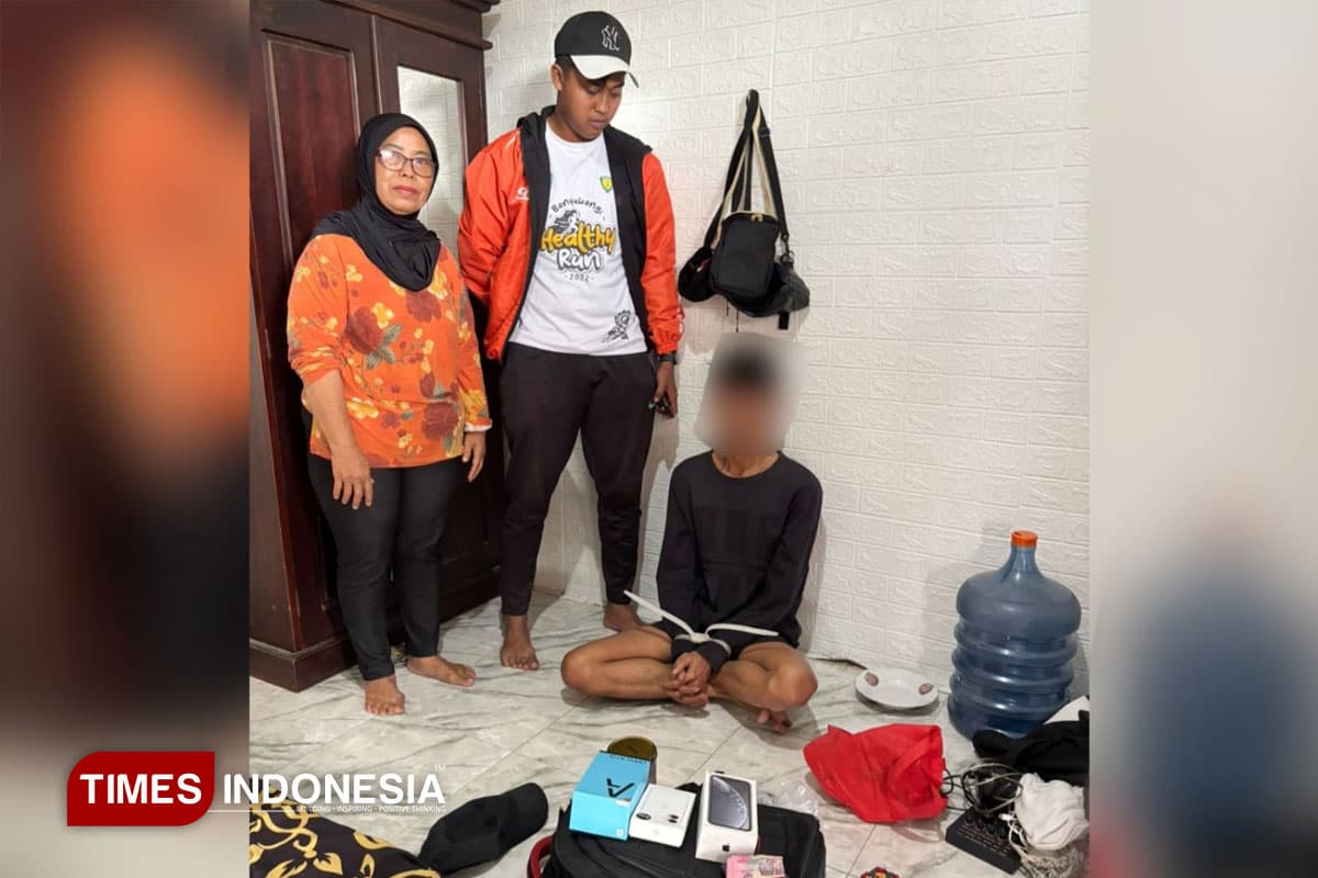 Polisi Tangkap Maling di Banyuwangi, Sita iPhone 16 hingga Uang Tunai