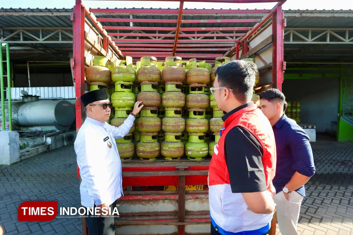 Jelang Idul Fitri, Wabup Banyuwangi Sidak Agen dan Pangkalan Gas Elpiji Subsidi