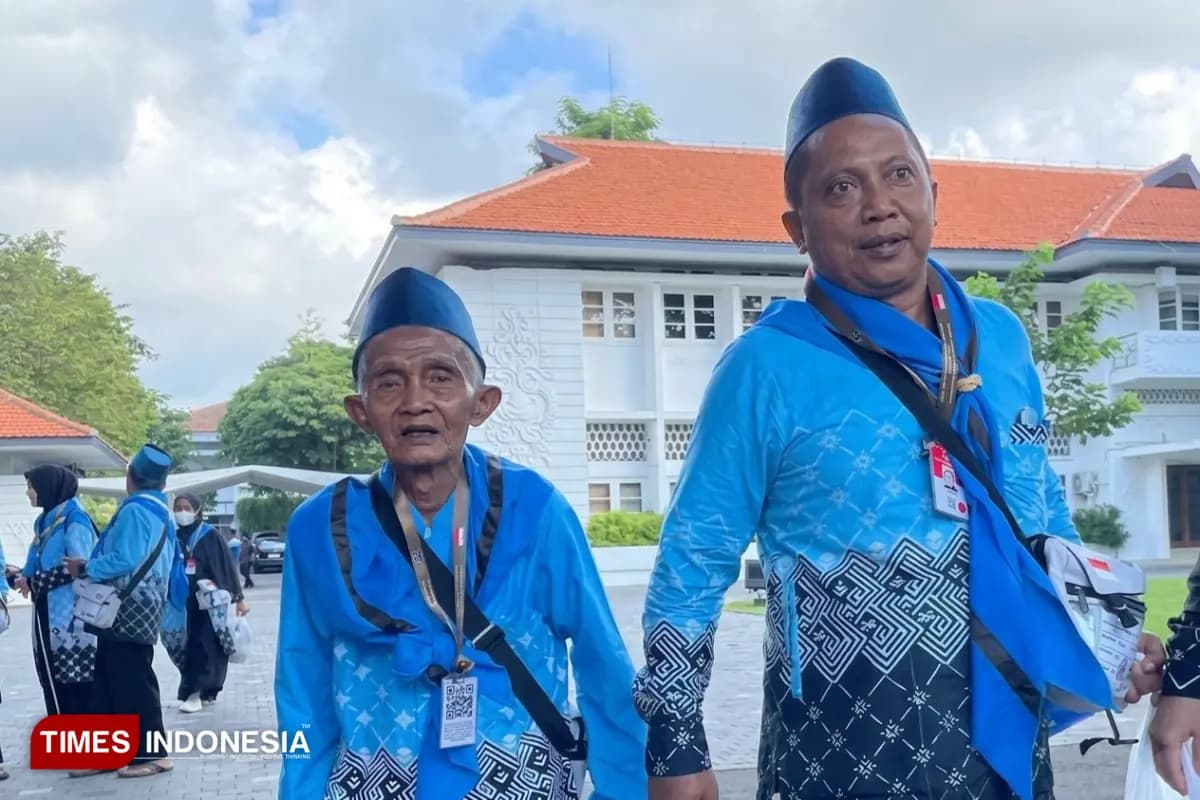 Sebanyak 503 Jemaah Haji Banyuwangi Berstatus Lansia, Tertua 103 Tahun