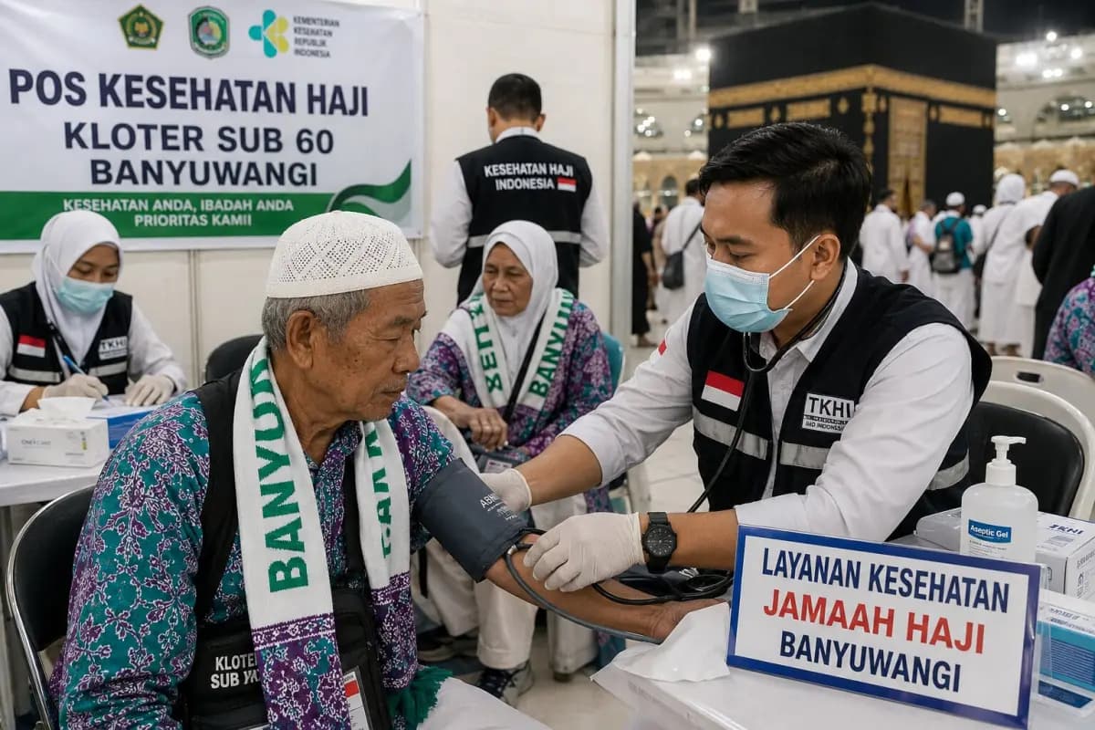 Nol Kasus Meninggal, Kondisi Kesehatan Jamaah Haji Banyuwangi Terkendali Pasca Armuzna