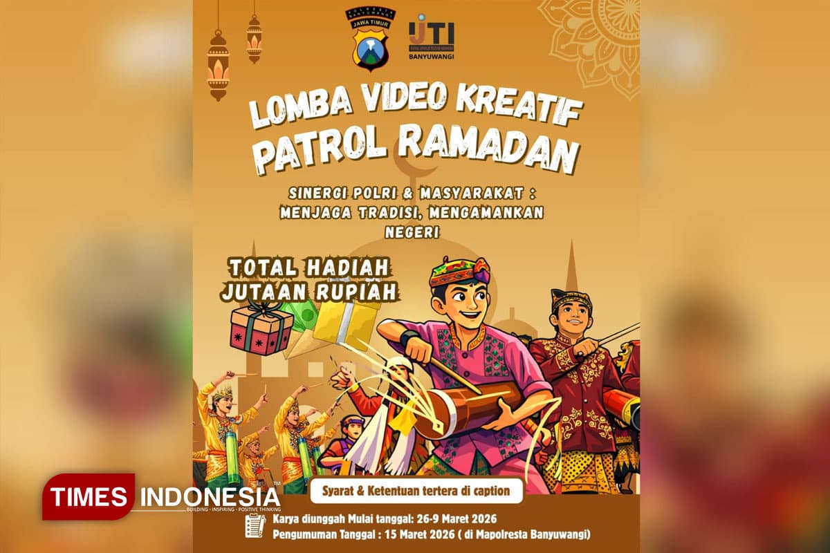 Lomba Video Kreatif Patrol Ramadan 2026 Polresta Banyuwangi: Kirim Karya Terbaikmu